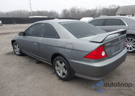 2005 Honda Civic Ex z USA, uszkodzony, nr VIN 1HGEM22905L035467